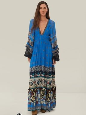 green maxi zara dress ZARA. Long green lace dress Ts – Hibuy market